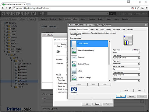 PrinterCloud screenshot