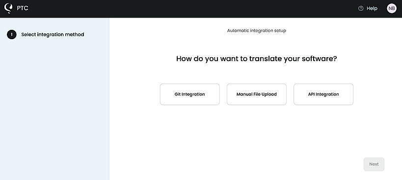 Integration Setup