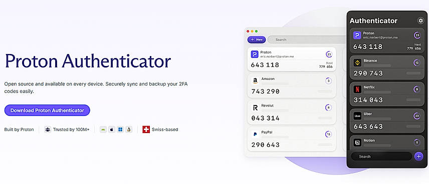 Proton Authenticator