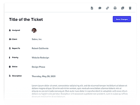 Ticket Details