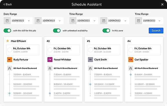 Schedule Optimization