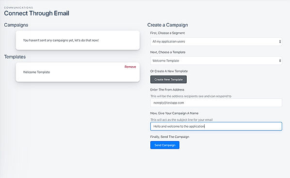 SimpleID : Email Campaign screenshot