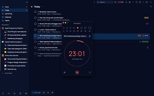 Pomodoro timer