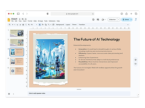 SlidesAI for Google Slides