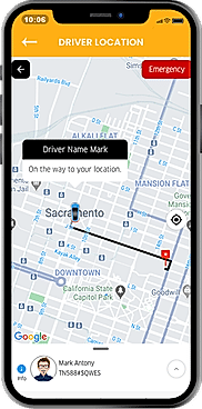 Driver Location screenshot