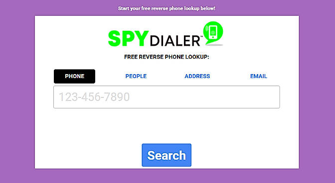start your free reverse phone lookup