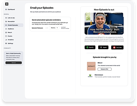 Email Episodes