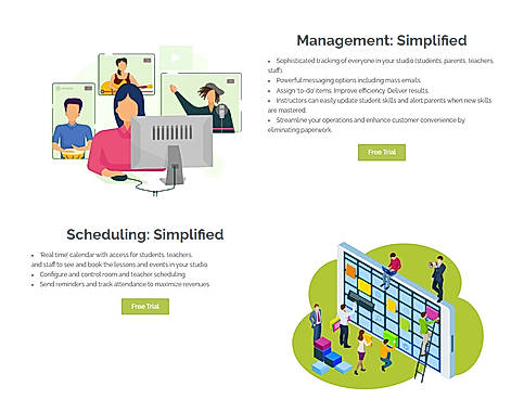 Learn the Features of our Studio Booking Software