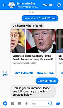 SummarizeBot : News Summaries screenshot