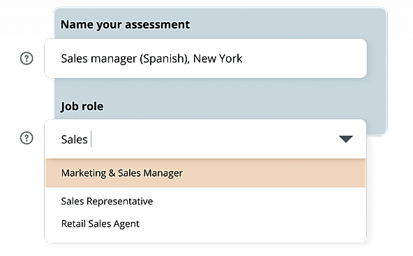 Pick the perfect assessment name