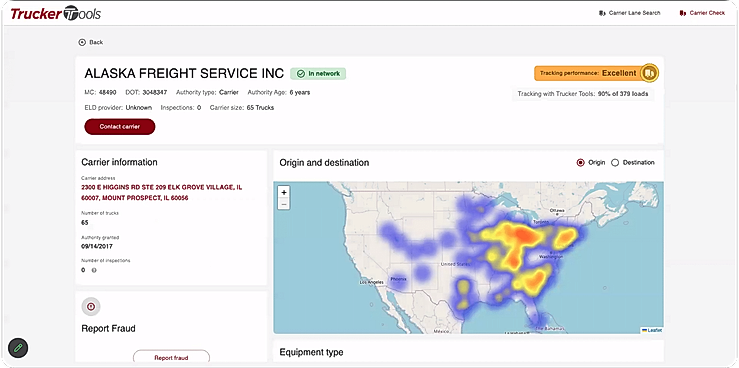 Carrier Sourcing