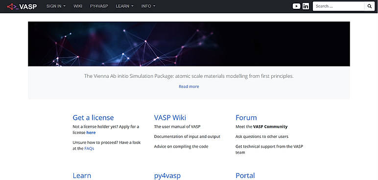 VASP homepage