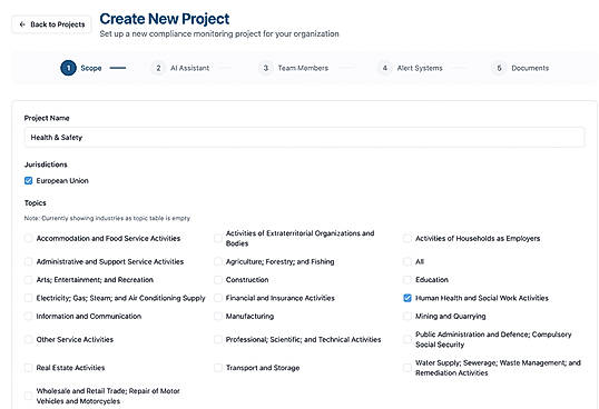 Create Project
