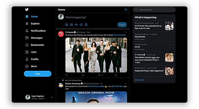 Home Feed screenshot