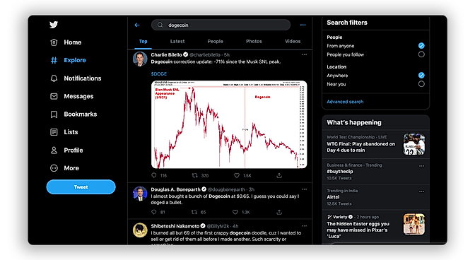 Search Results screenshot