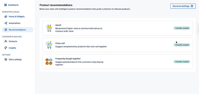 Product Recommendations