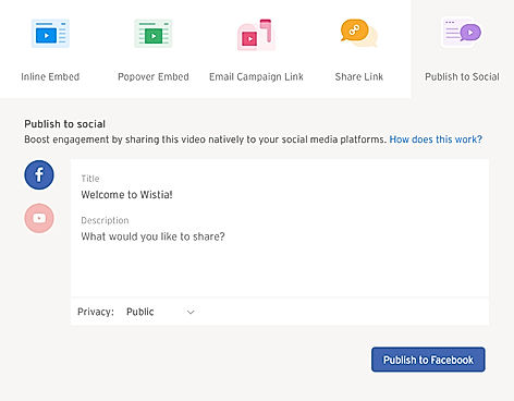 Introducing Publish to Social: Share Your Wistia Videos