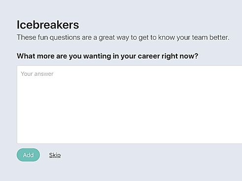 WorkStyle : IceBreaker screenshot