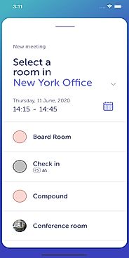 Add Meeting Select Room