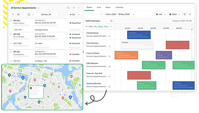 Schedule and Dispatch