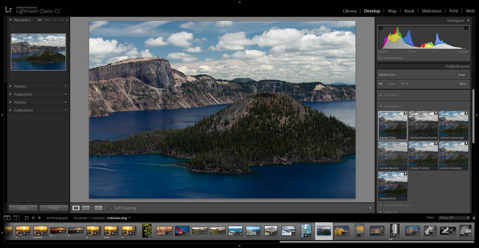 Adobe Photoshop Lightroom Classic Screenshots
