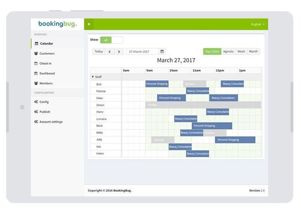 BookingBug screenshot: Simplify complicated scheduling experiences 