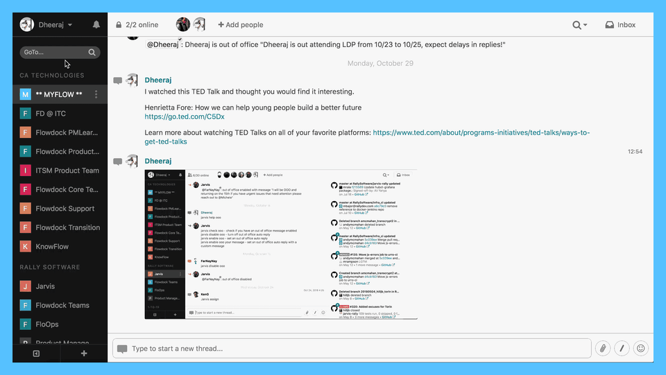 CA Flowdock Pricing, Reviews and Features (July 2022)