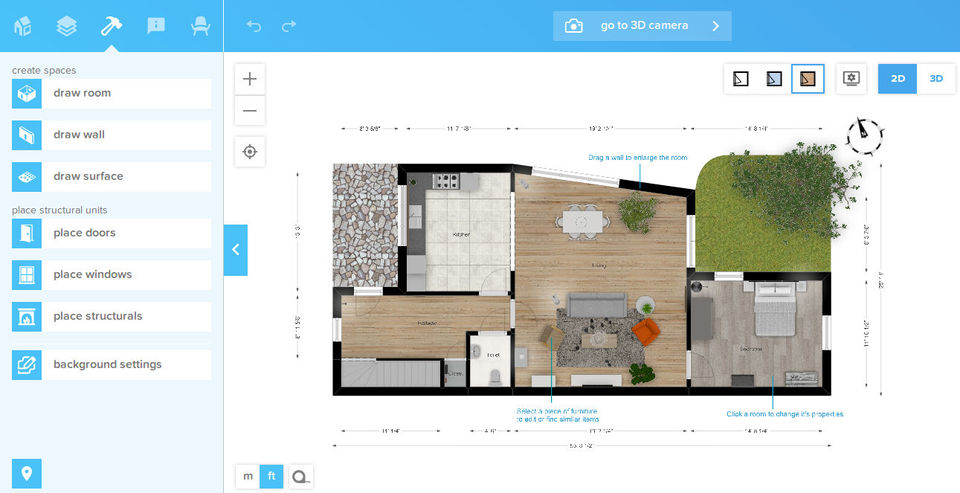 Floorplanner screenshot 1