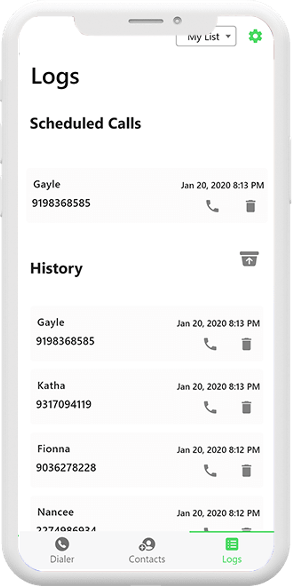 GoDial screenshot 1