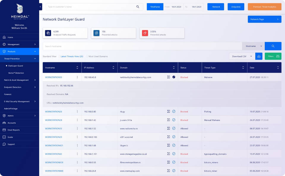 Heimdal Threat Prevention Network screenshot 2