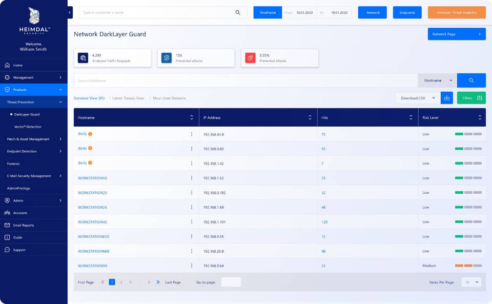 Heimdal Threat Prevention Network screenshot 1