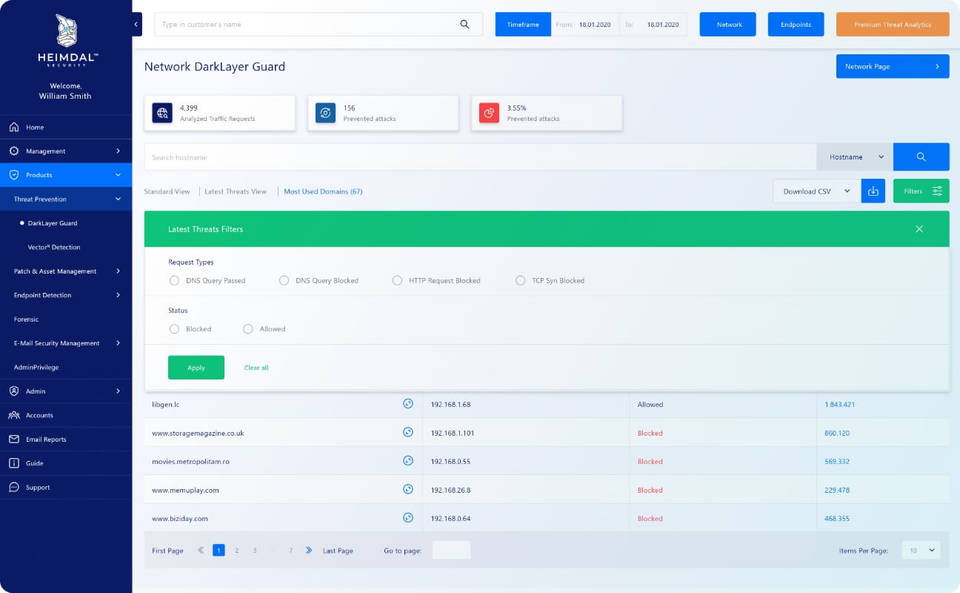 Heimdal Threat Prevention Network screenshot 3