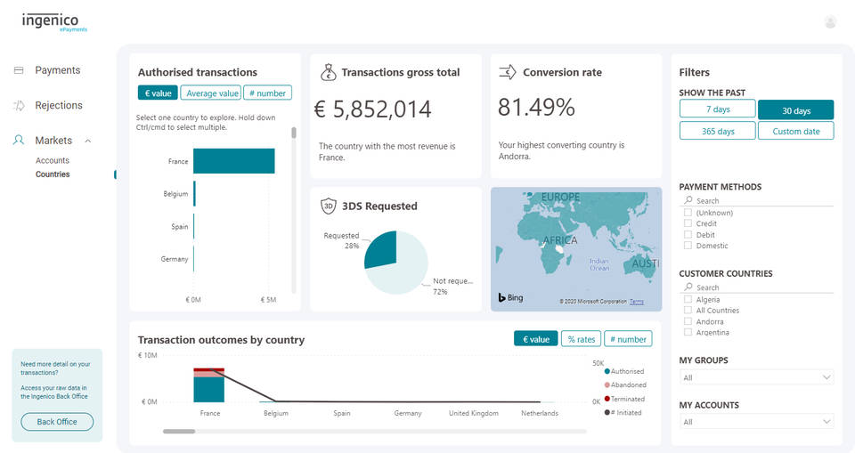 Ingenico ePayments screenshot 1