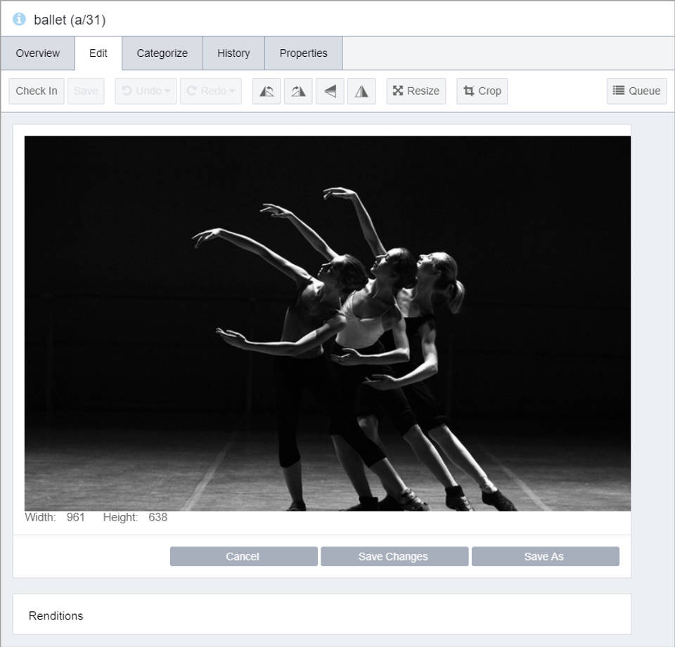 Ingeniux CMS screenshot 2