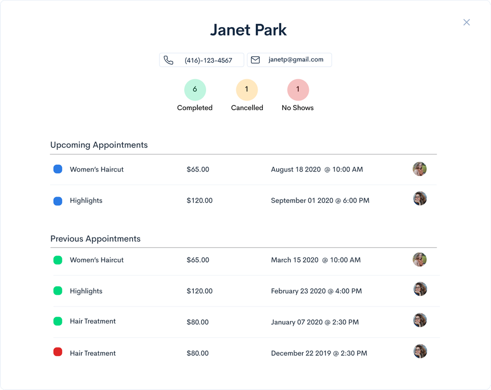 InScheduler screenshot 2