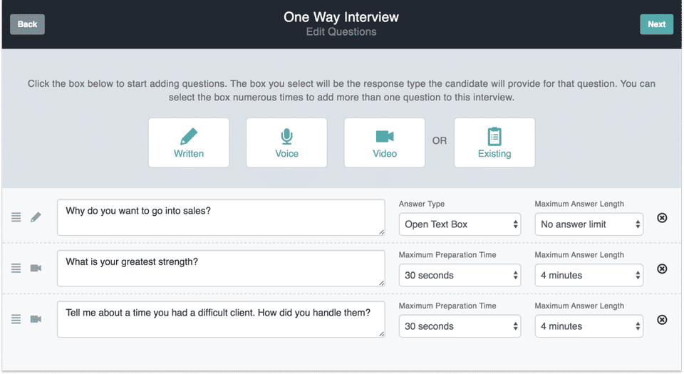 Interview on demand question