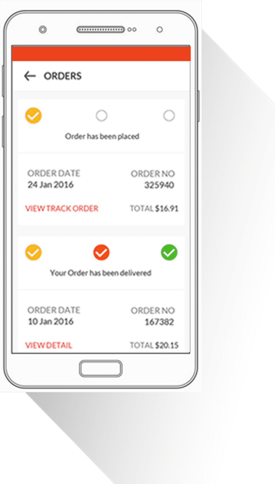 LogicSpice Food Ordering System screenshot