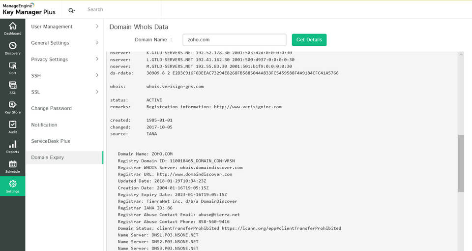 ManageEngine Key Manager Plus Pricing, Reviews and Features (November