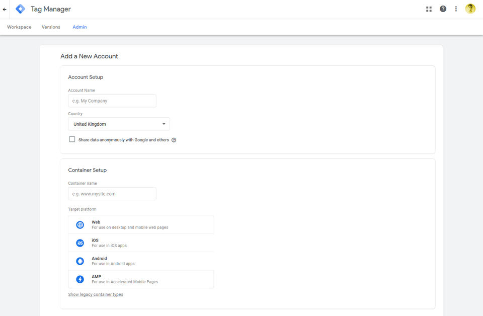 Google Tag manager