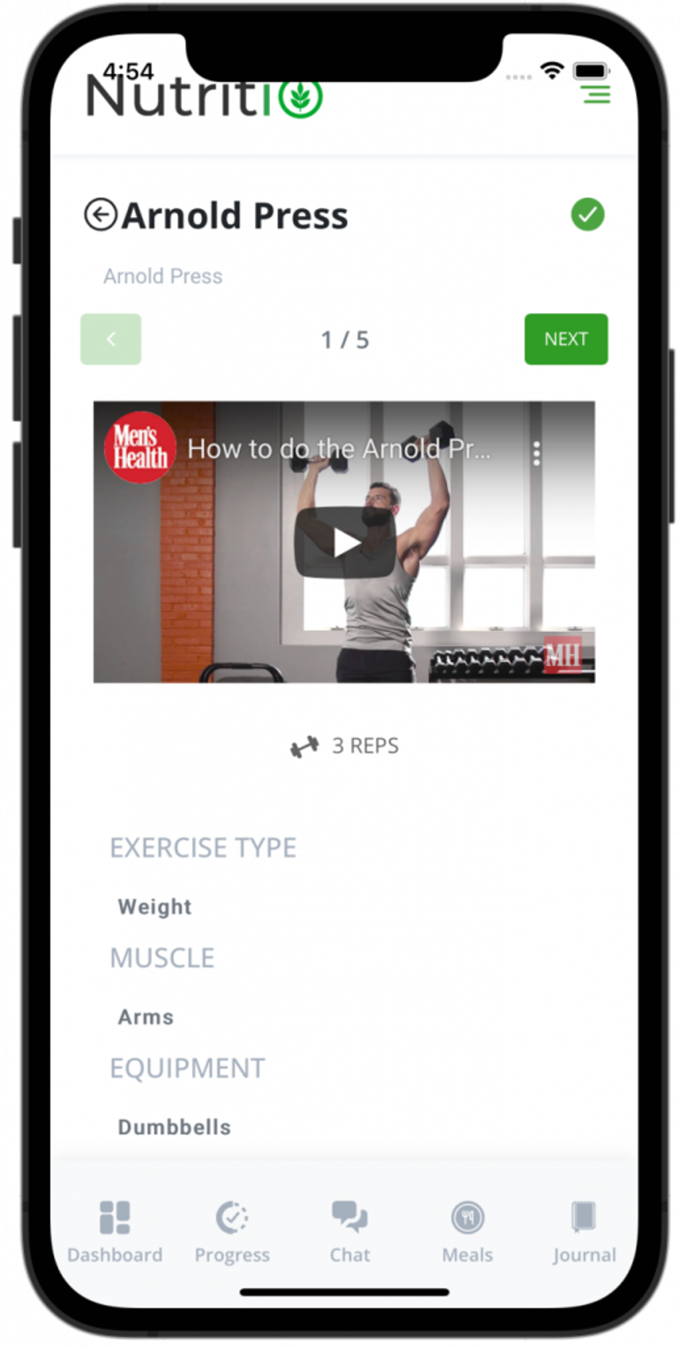 NutritIO Screenshots