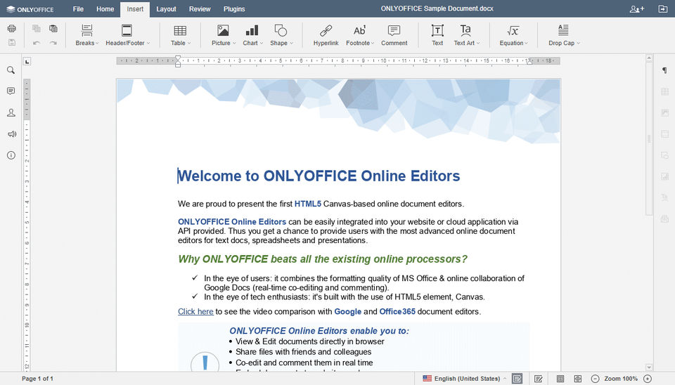 ONLYOFFICE Word