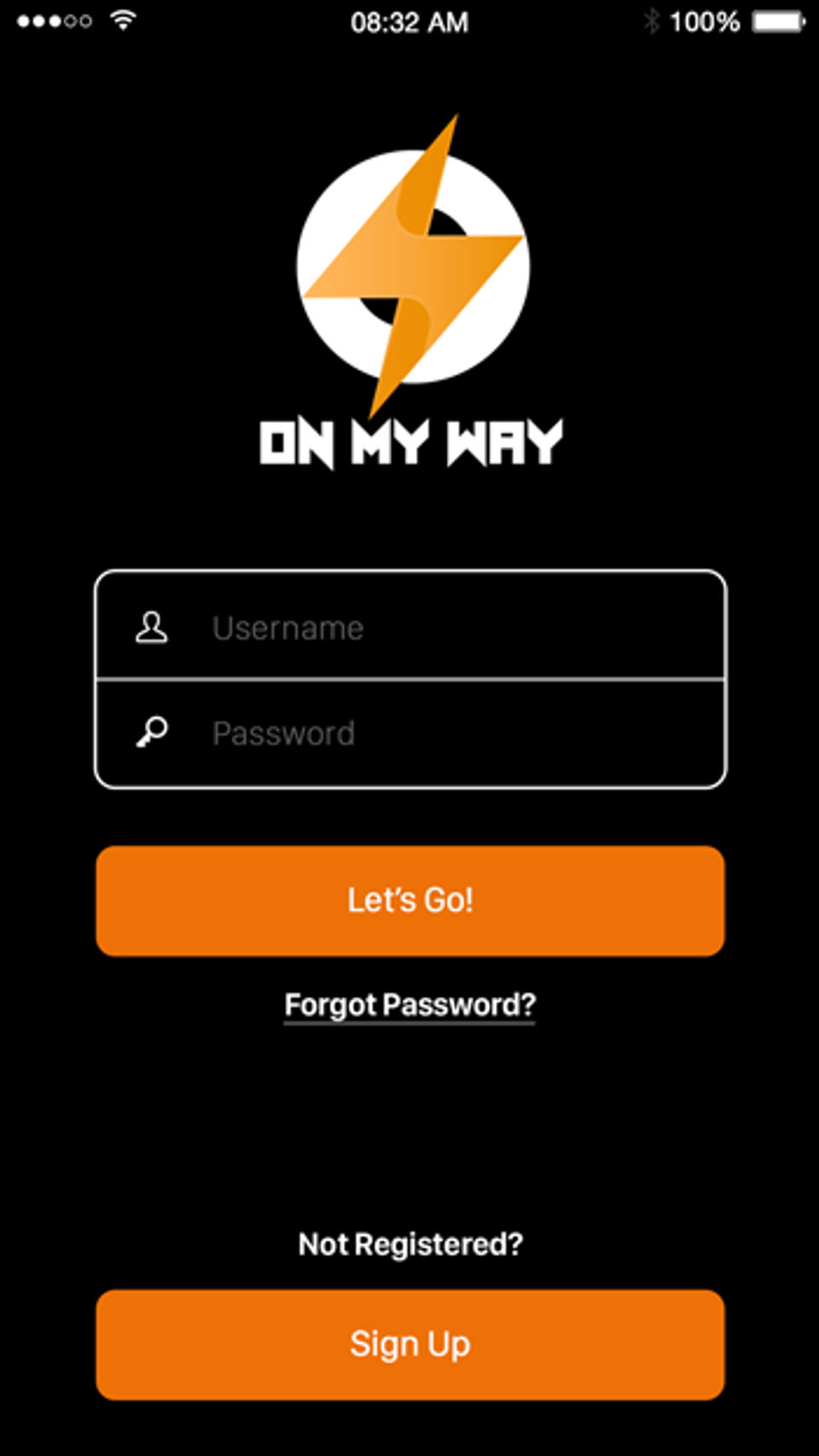 On The Way : Password screenshot