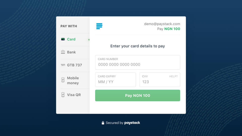 Paystack screenshot 2