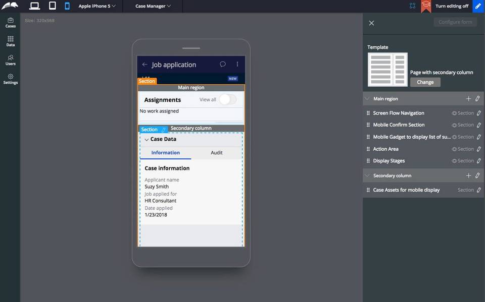Pega Platform screenshot 2
