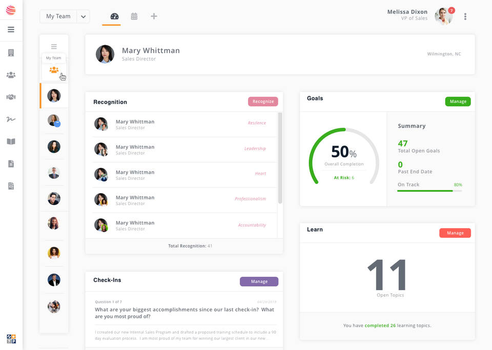 Performance Culture screenshot 2