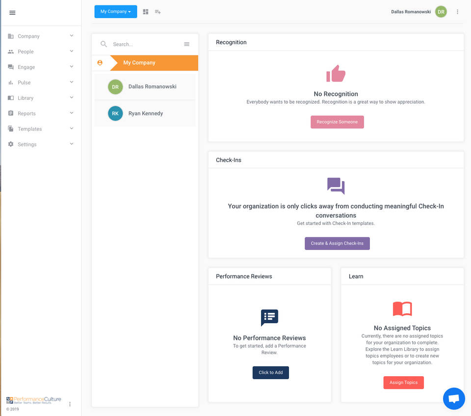 Performance Culture screenshot 1