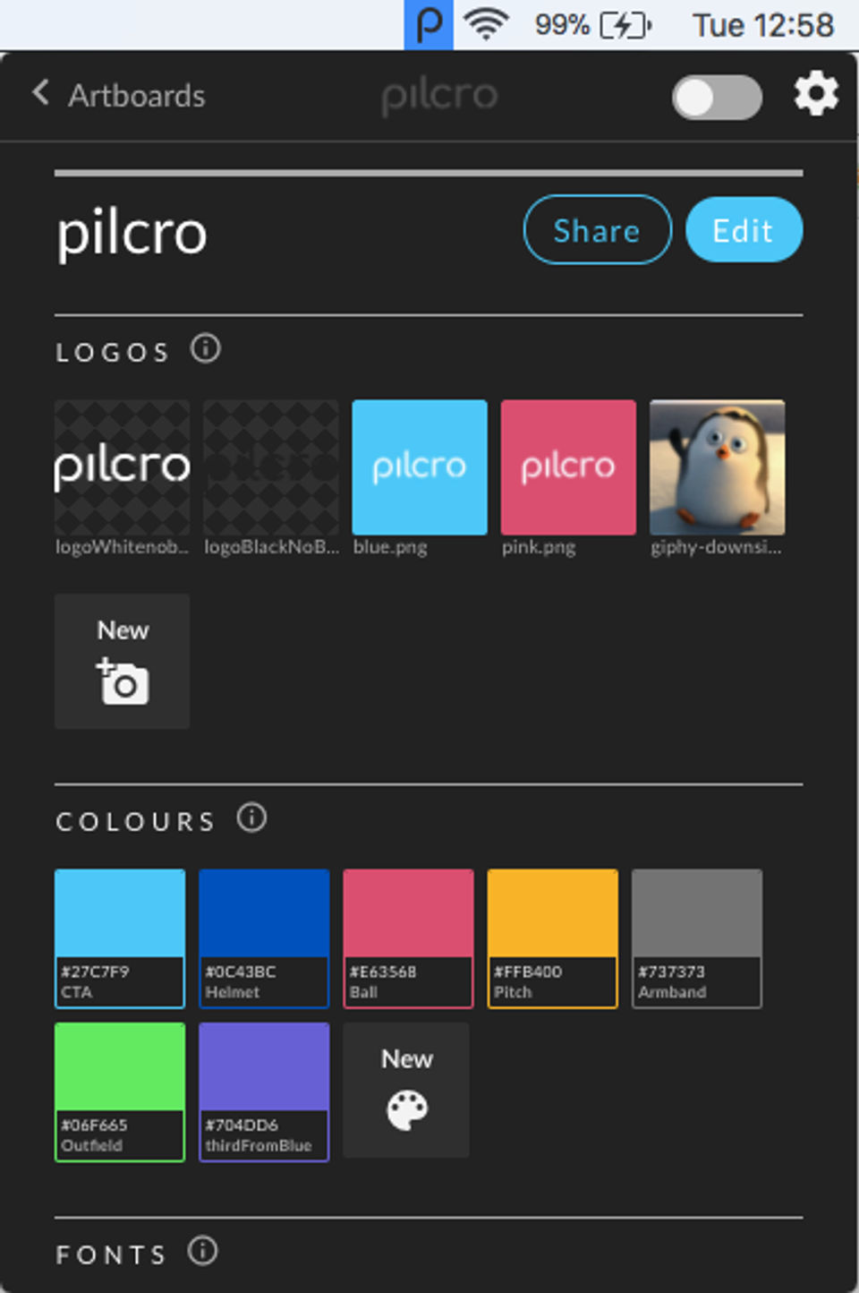 Pilcro screenshot