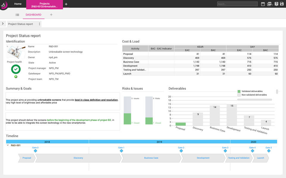 Planisware Enterprise screenshot 2