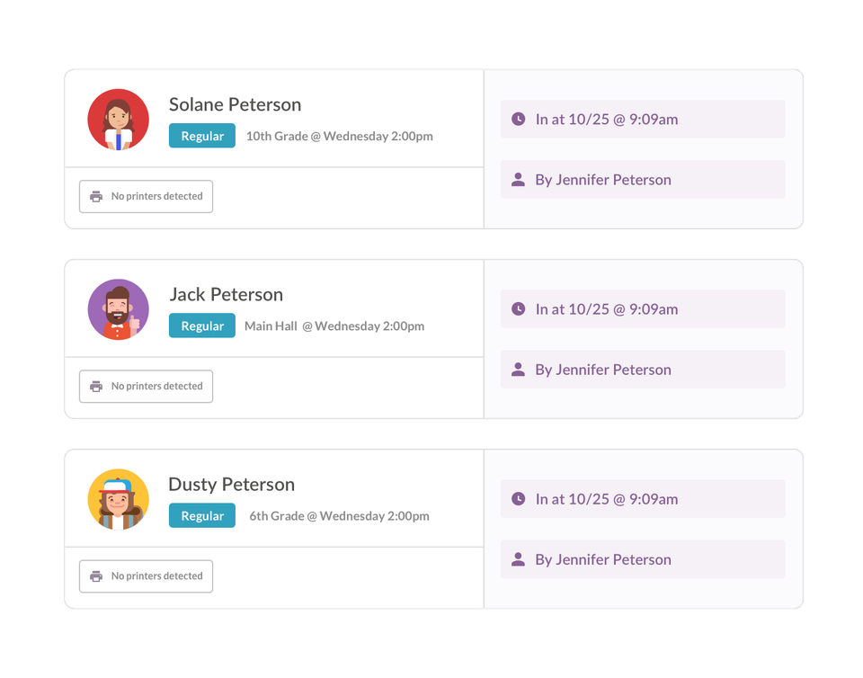 Planning Center Check-Ins screenshot 1