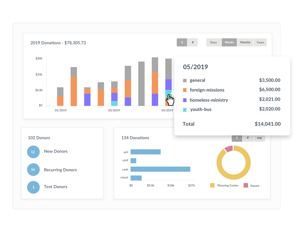 Planning Center Giving screenshot 1
